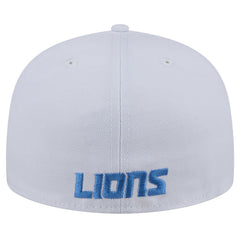 Detroit Lions New Era Omaha 59FIFTY Fitted Hat White - NFL