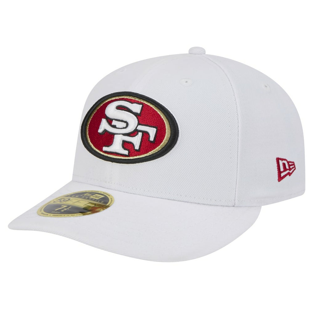 San Francisco 49ers New Era Omaha Low Profile 59FIFTY Fitted Hat White - NFL