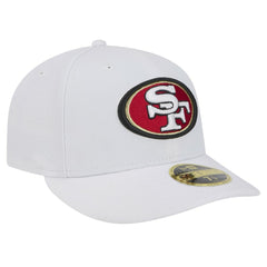 San Francisco 49ers New Era Omaha Low Profile 59FIFTY Fitted Hat White - NFL
