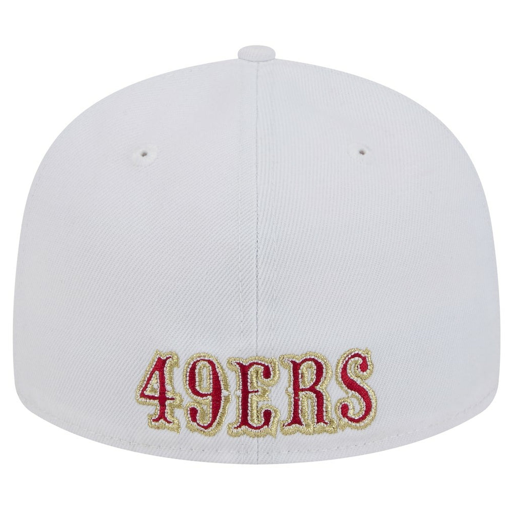 San Francisco 49ers New Era Omaha Low Profile 59FIFTY Fitted Hat White - NFL