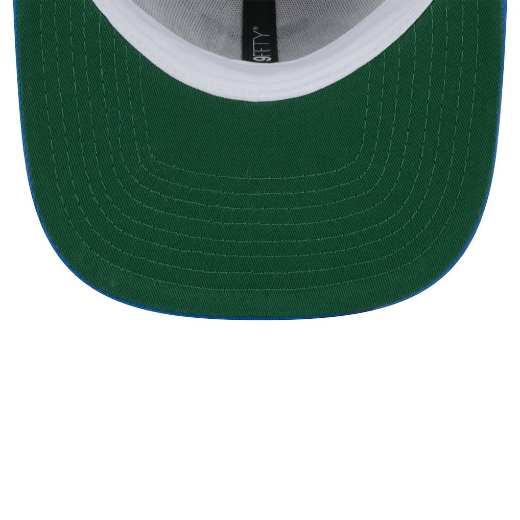 Detroit Lions New Era Sparky 9FIFTY Snapback Hat White/Blue - NFL