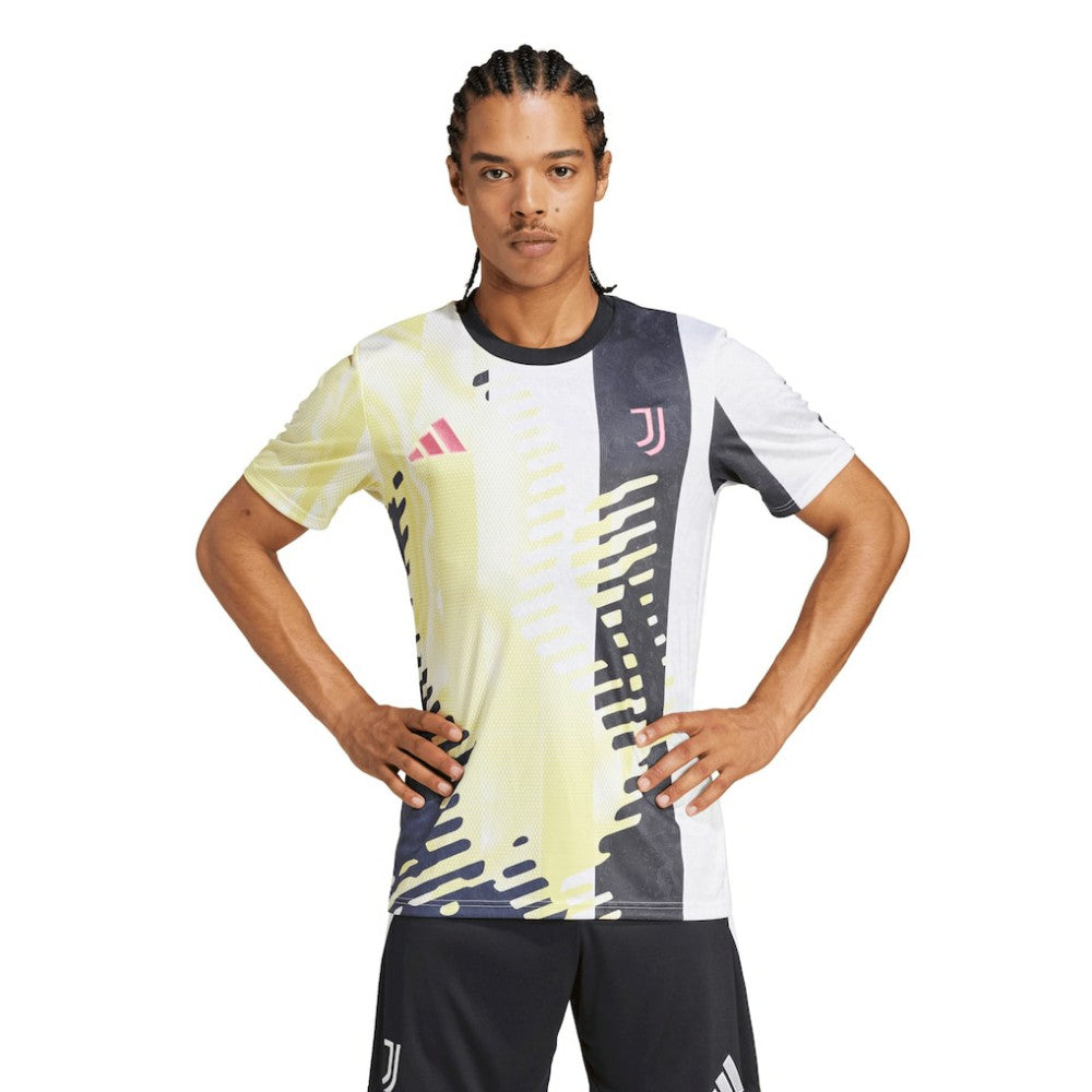 Adidas Juventus 2024/25 Pre-Match Top - Yellow
