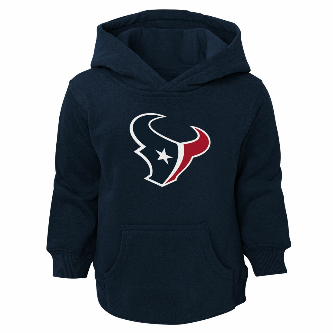 Houston Texans Youth Team Logo Pullover Hoodie Navy - NFL