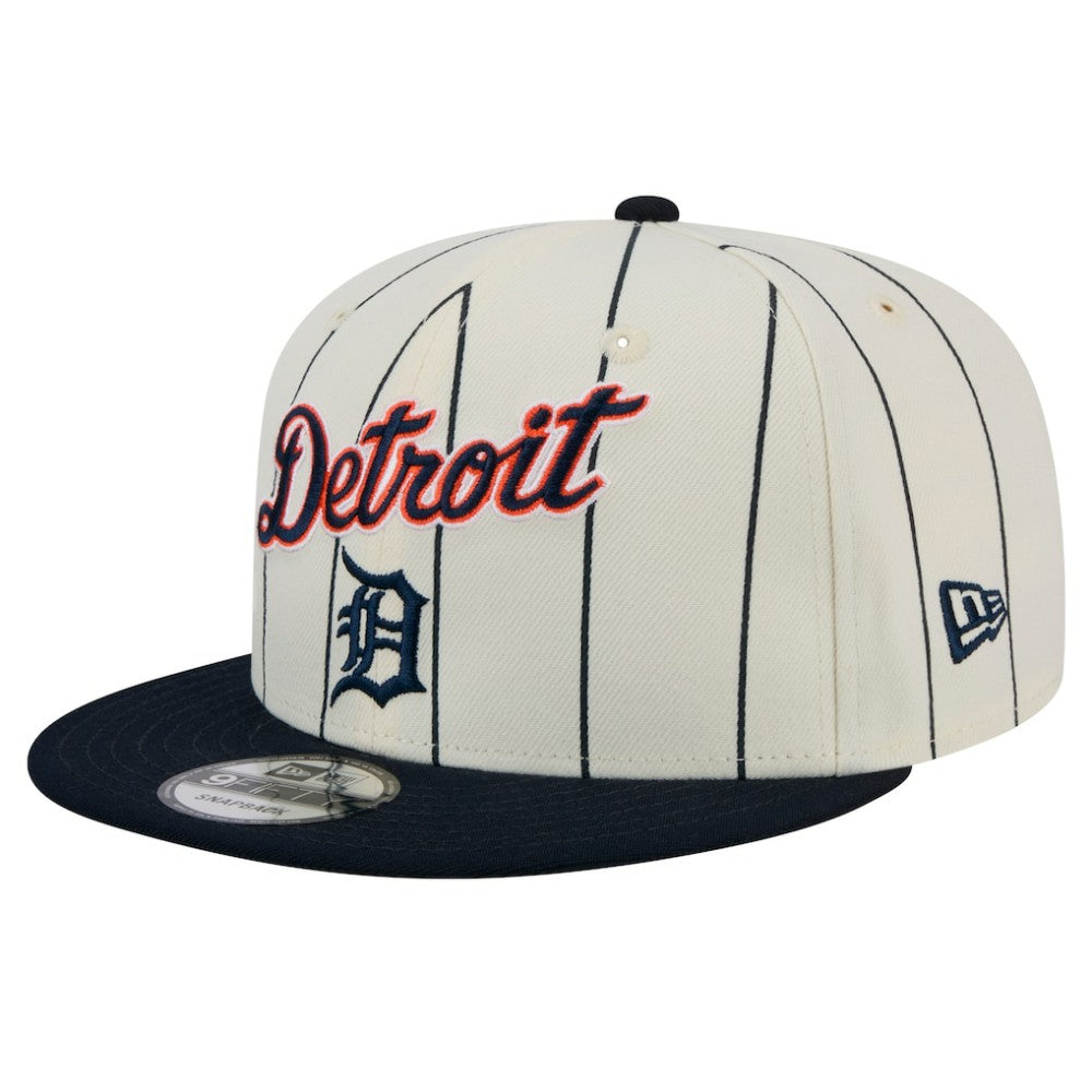 Detroit Tigers New Era Jersey Pinstripe 9FIFTY Snapback Hat On Sale