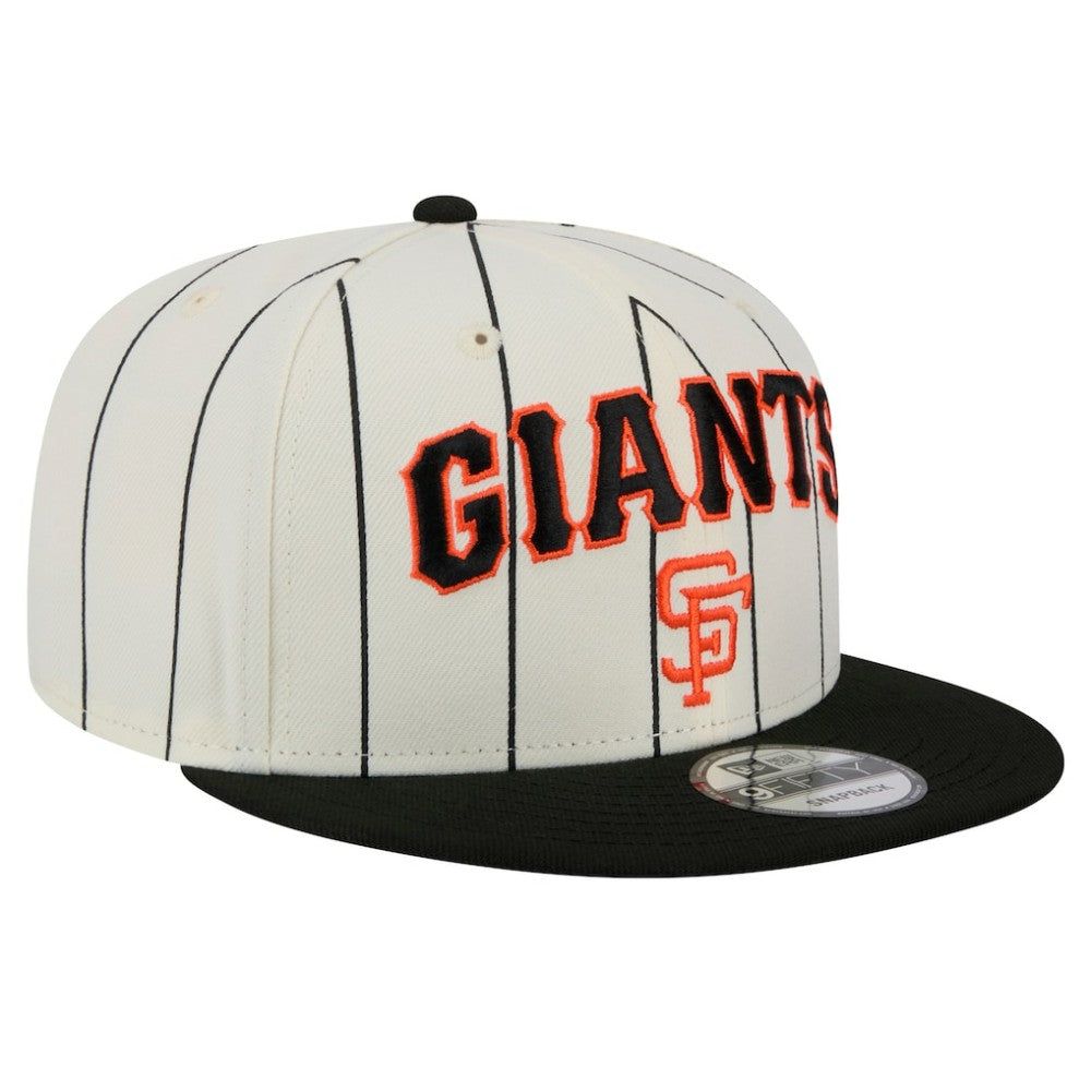 San Francisco Giants New Era Jersey Pinstripe 9FIFTY Snapback Hat Sale