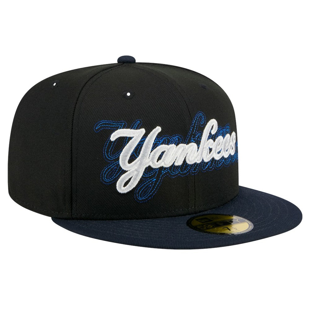 New York Yankees New Era Shadow Stitch 59FIFTY Fitted Hat Online