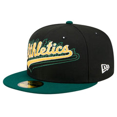 Athletics New Era Shadow Stitch 59FIFTY Fitted Hat Sale
