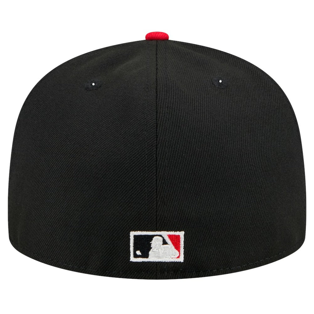 Atlanta Braves New Era Shadow Stitch 59FIFTY Fitted Hat Lifestyle