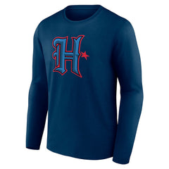 Houston Texans Secondary Logo Long Sleeve T-Shirt Navy - NFL