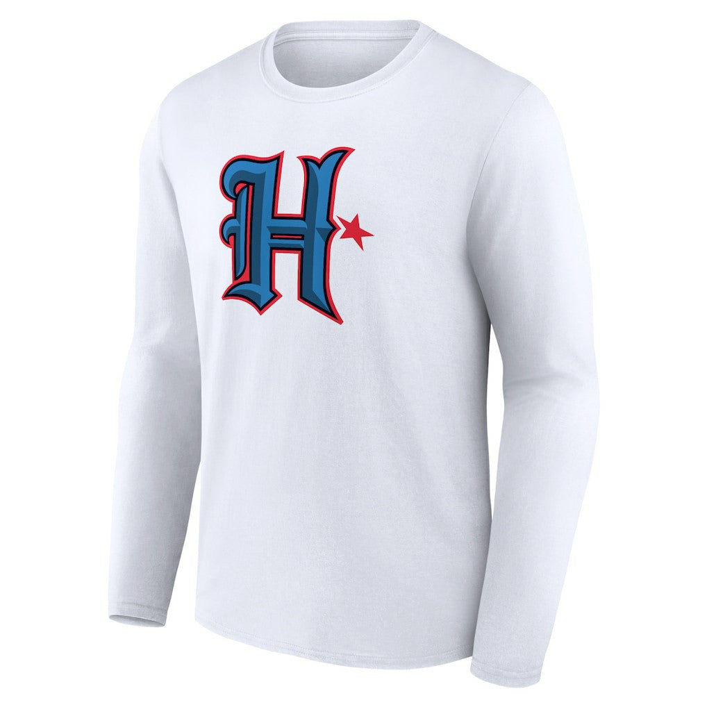 Houston Texans Secondary Logo Long Sleeve T-Shirt White - NFL