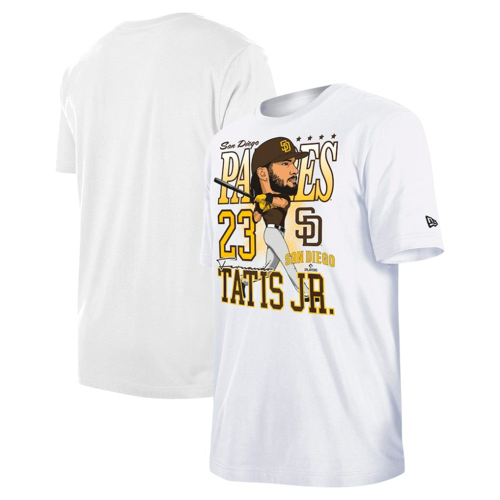 Fernando Tatis Jr. San Diego Padres New Era Caricature T-Shirt Lifestyle