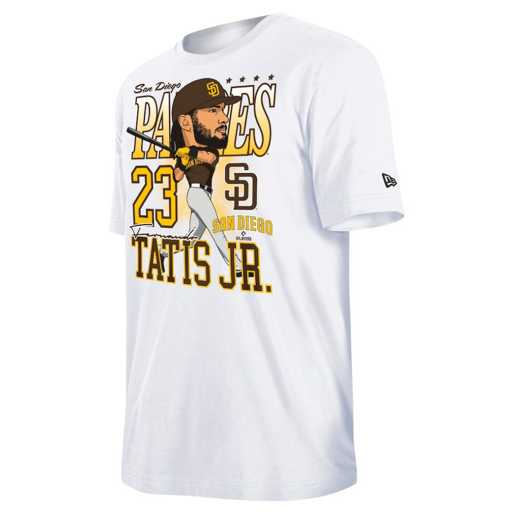 Fernando Tatis Jr. San Diego Padres New Era Caricature T-Shirt Lifestyle