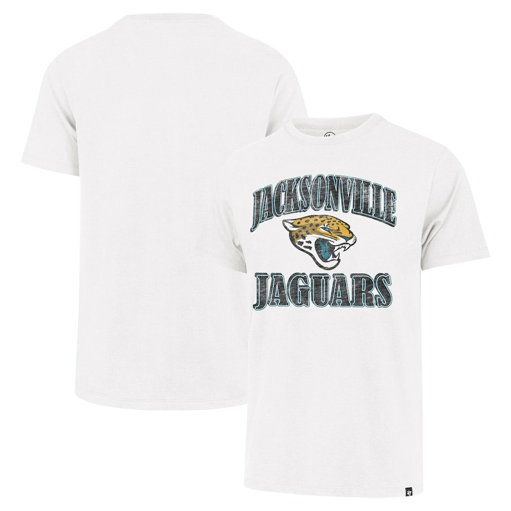 Jacksonville Jaguars '47 Overrun Franklin T-Shirt White - 47 brand