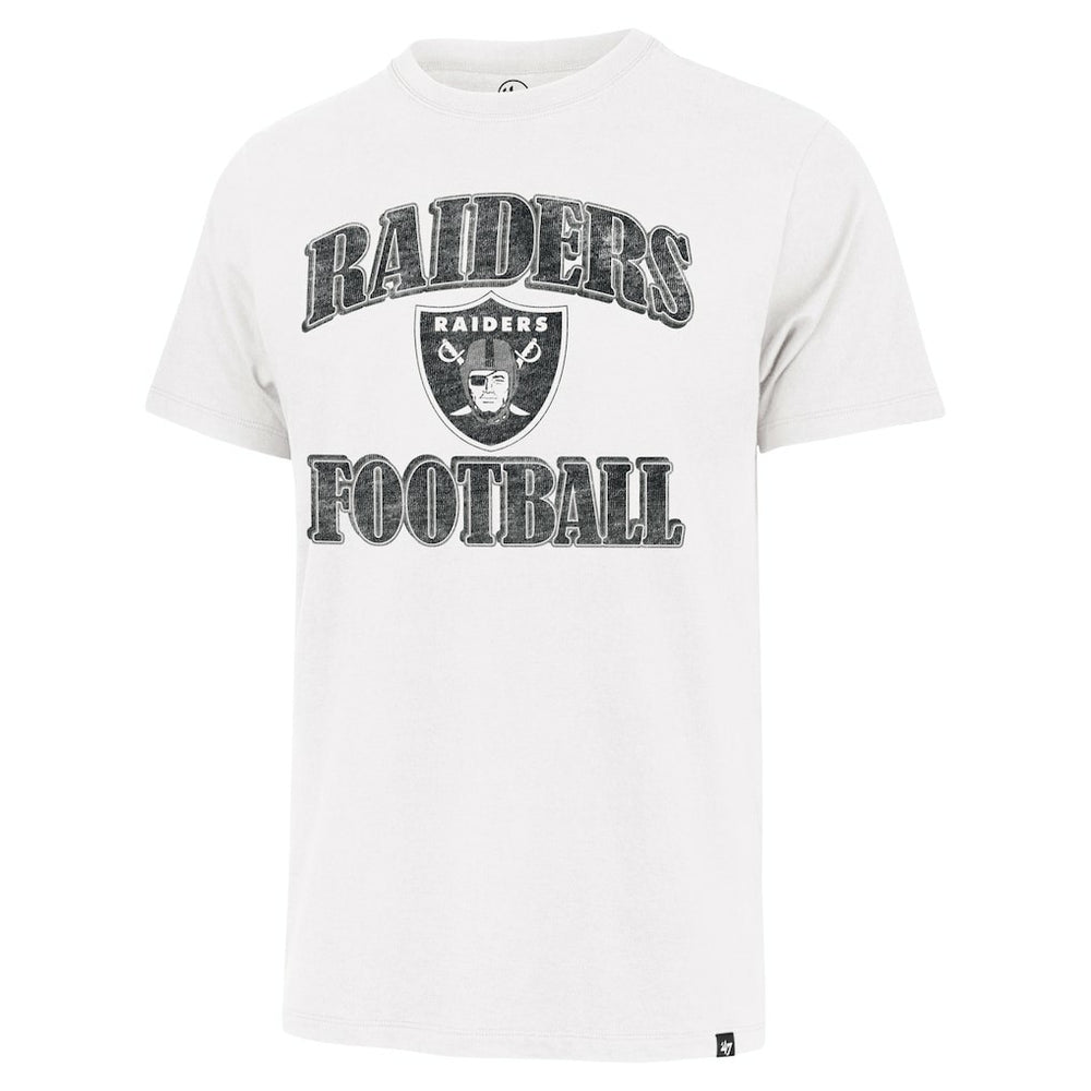 Las Vegas Raiders '47 Overrun Franklin T-Shirt White - 47 brand