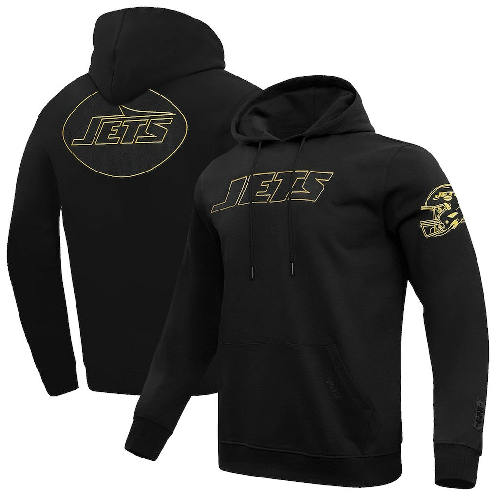 New York Jets Pro Standard Classic Chenille Pullover Hoodie Black - NFL