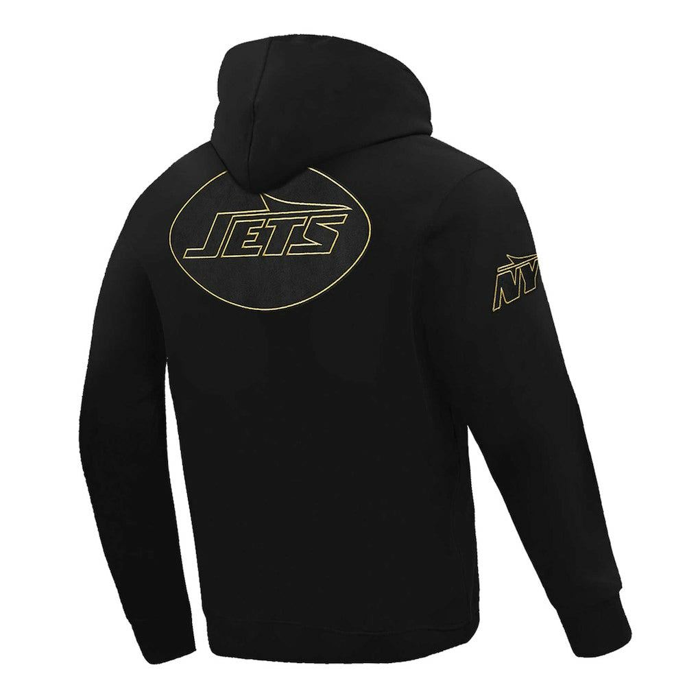 New York Jets Pro Standard Classic Chenille Pullover Hoodie Black - NFL