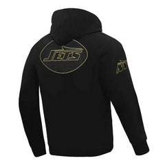 New York Jets Pro Standard Classic Chenille Pullover Hoodie Black - NFL