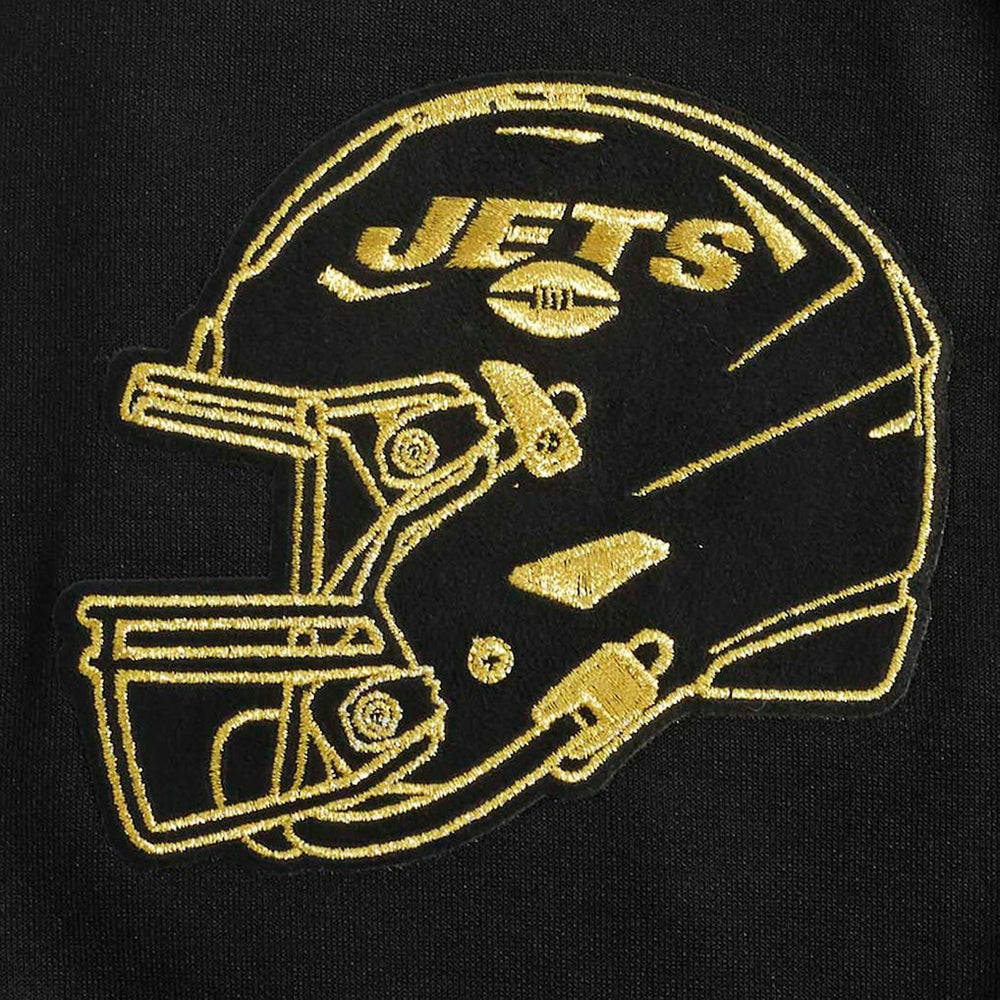 New York Jets Pro Standard Classic Chenille Pullover Hoodie Black - NFL