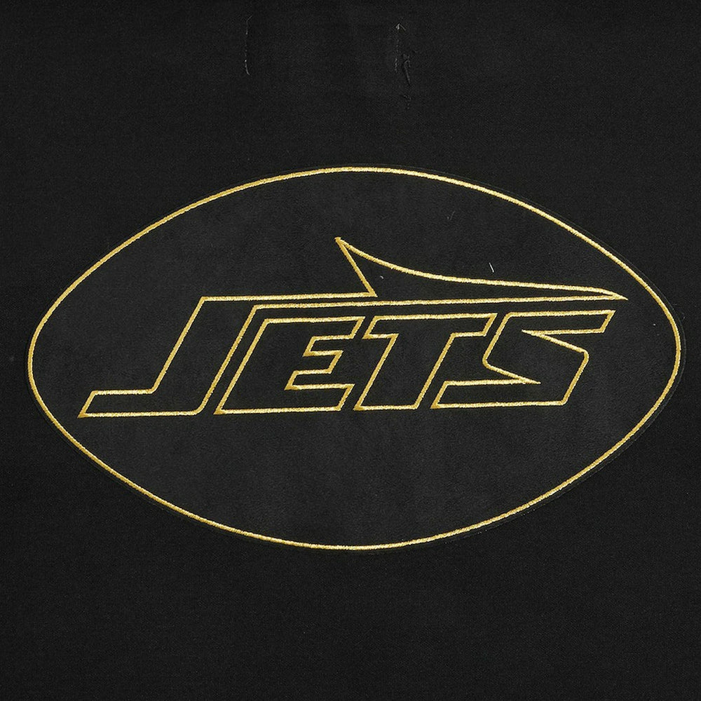 New York Jets Pro Standard Classic Chenille Pullover Hoodie Black - NFL