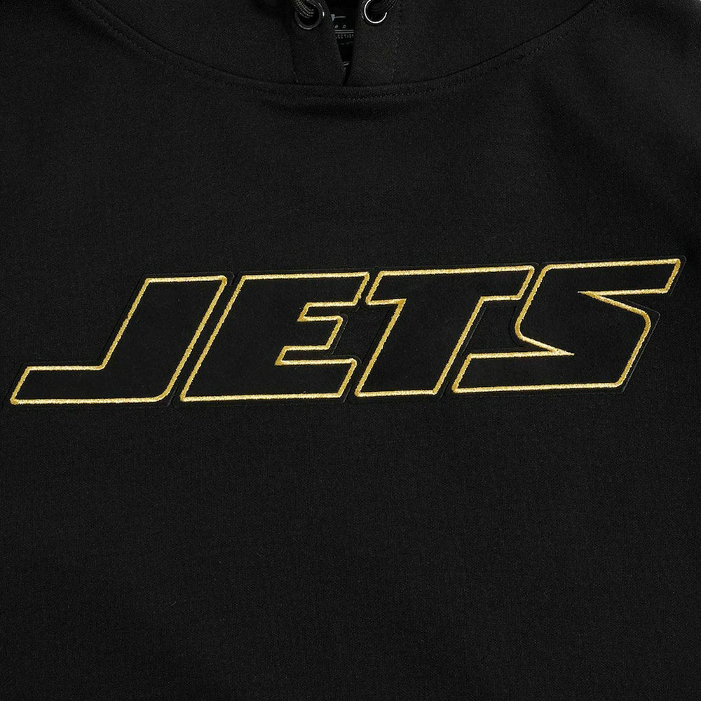 New York Jets Pro Standard Classic Chenille Pullover Hoodie Black - NFL
