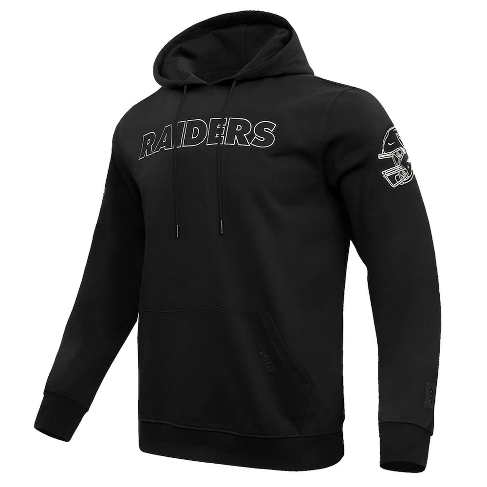 Las Vegas Raiders Pro Standard Classic Chenille Pullover Hoodie Black - NFL