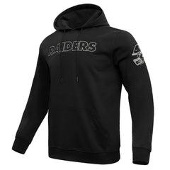 Las Vegas Raiders Pro Standard Classic Chenille Pullover Hoodie Black - NFL