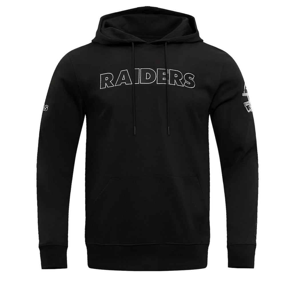Las Vegas Raiders Pro Standard Classic Chenille Pullover Hoodie Black - NFL