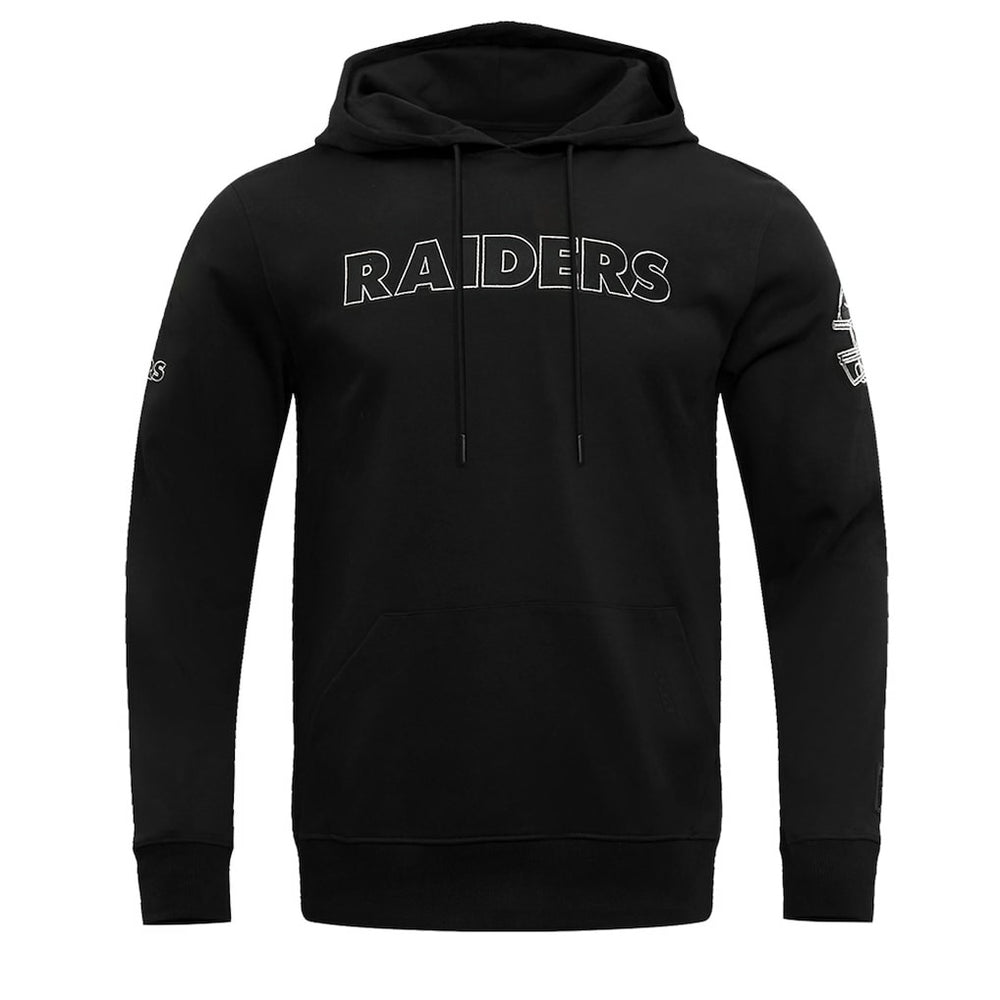 Las Vegas Raiders Pro Standard Classic Chenille Pullover Hoodie Black - NFL