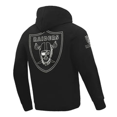 Las Vegas Raiders Pro Standard Classic Chenille Pullover Hoodie Black - NFL