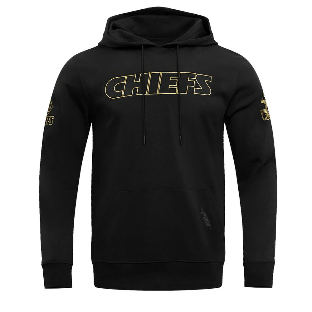 Kansas City Chiefs Pro Standard Classic Chenille Pullover Hoodie Black - NFL