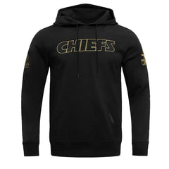 Kansas City Chiefs Pro Standard Classic Chenille Pullover Hoodie Black - NFL