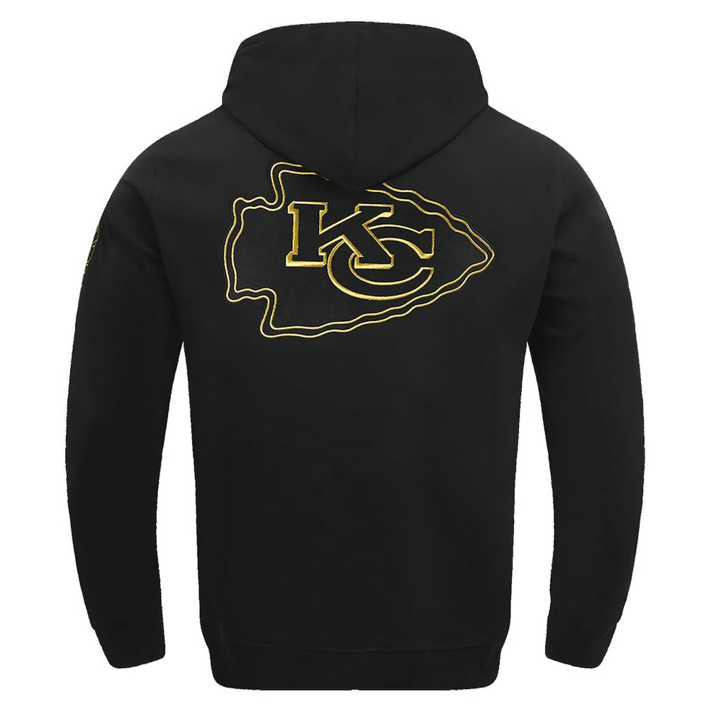 Kansas City Chiefs Pro Standard Classic Chenille Pullover Hoodie Black - NFL