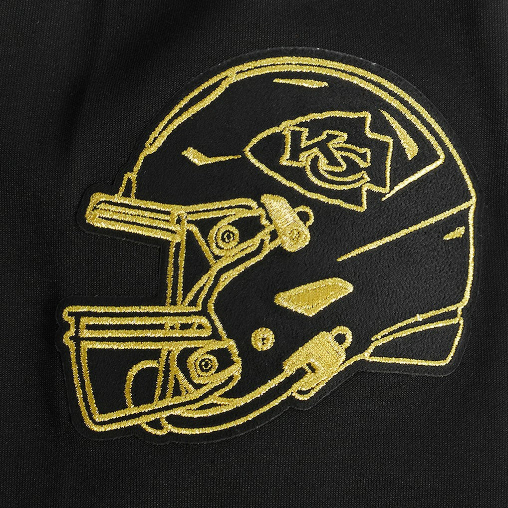 Kansas City Chiefs Pro Standard Classic Chenille Pullover Hoodie Black - NFL