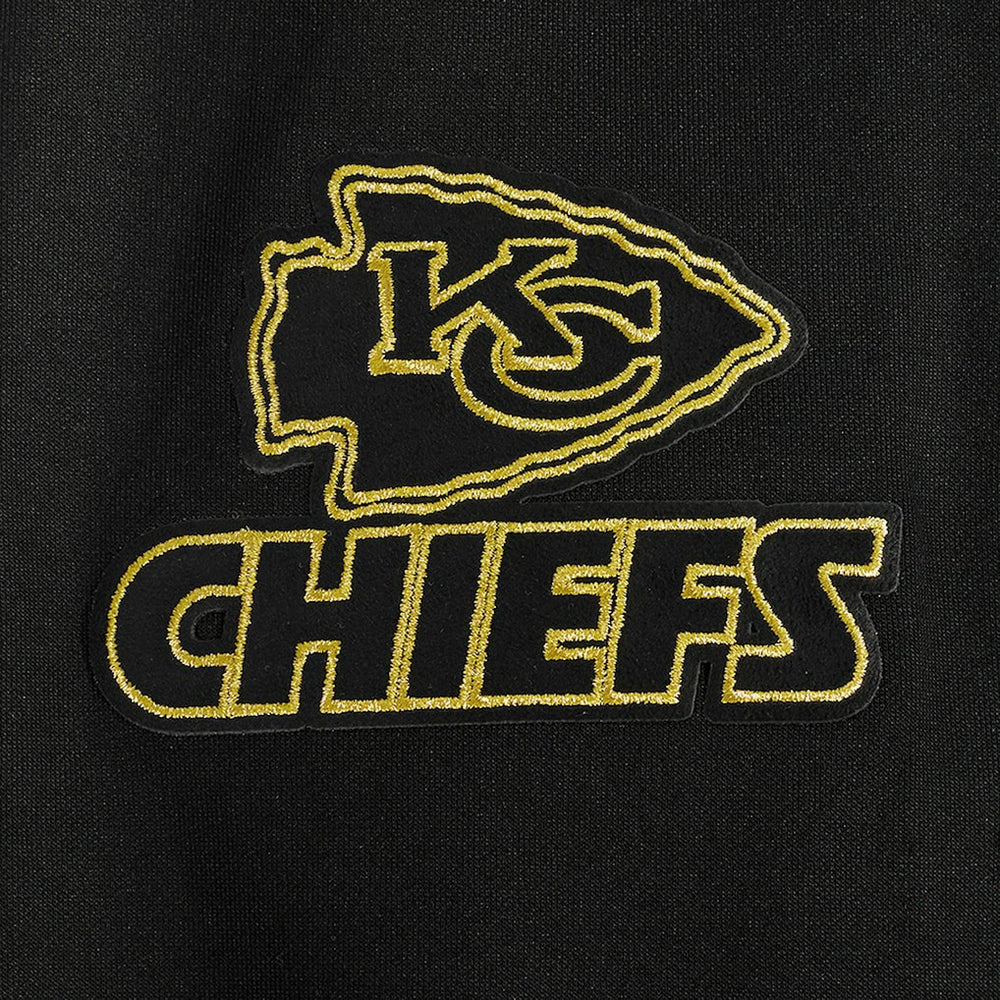 Kansas City Chiefs Pro Standard Classic Chenille Pullover Hoodie Black - NFL