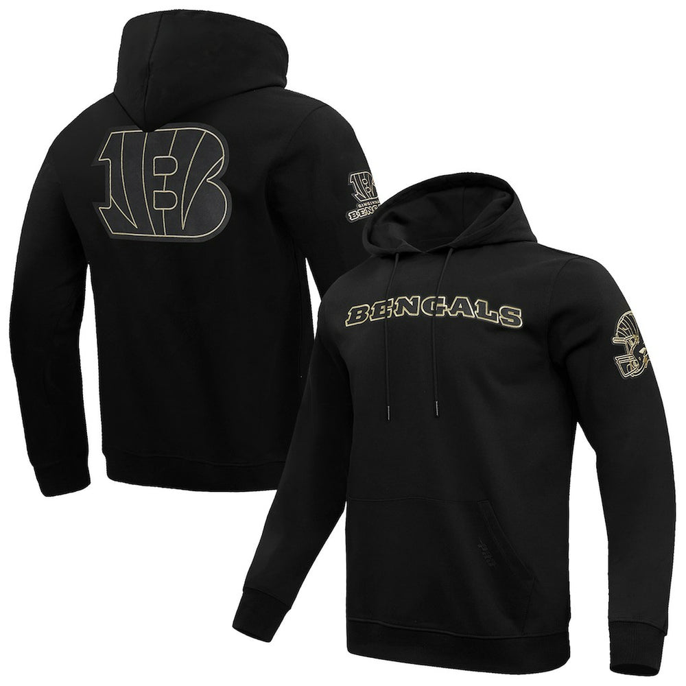 Cincinnati Bengals Pro Standard Classic Chenille Pullover Hoodie Black - NFL