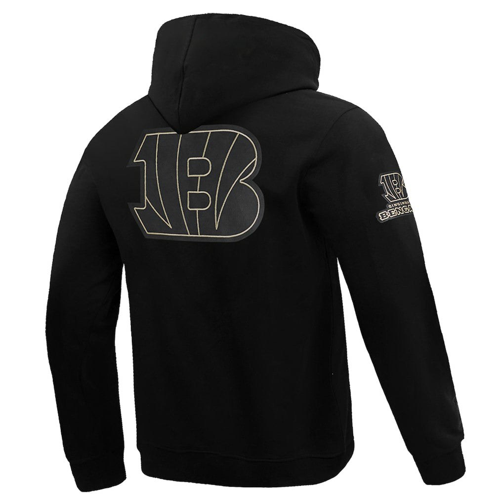 Cincinnati Bengals Pro Standard Classic Chenille Pullover Hoodie Black - NFL