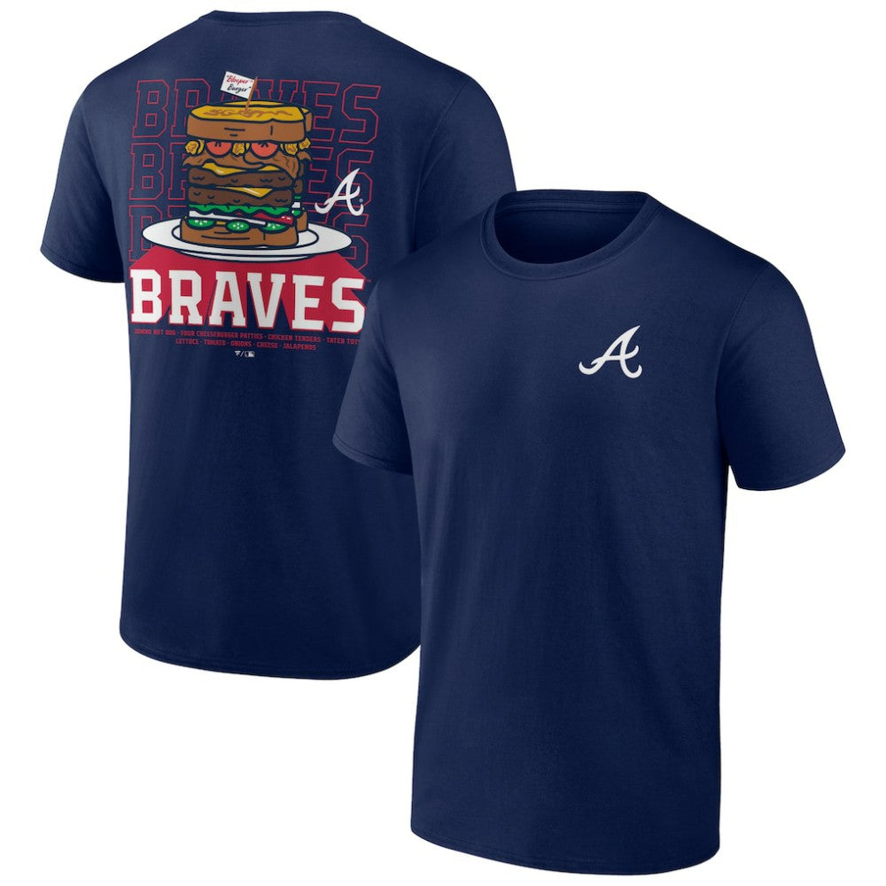 Atlanta Braves Blooper Burger T-Shirt On Sale