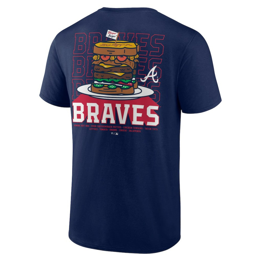 Atlanta Braves Blooper Burger T-Shirt On Sale