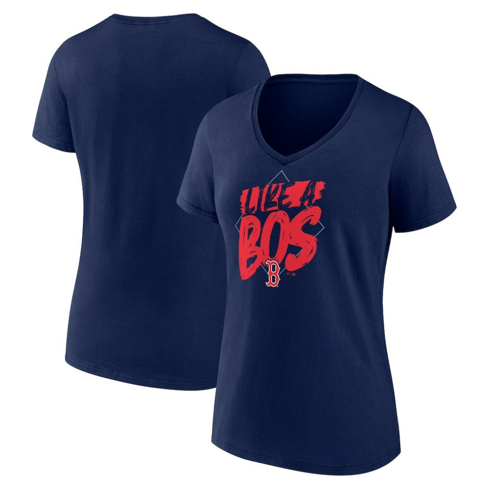 Boston Red Sox Women's Like a BOS V-Neck T-Shirt Near Me