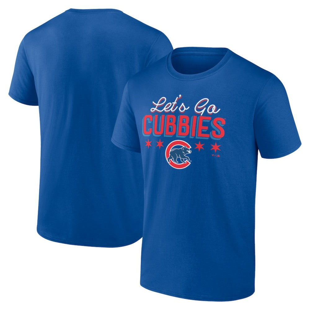 Chicago Cubs Let's Go Cubbies T-Shirt Sale