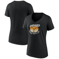 Chicago White Sox Women's Smothered Fries V-Neck T-Shirt Lifestyle