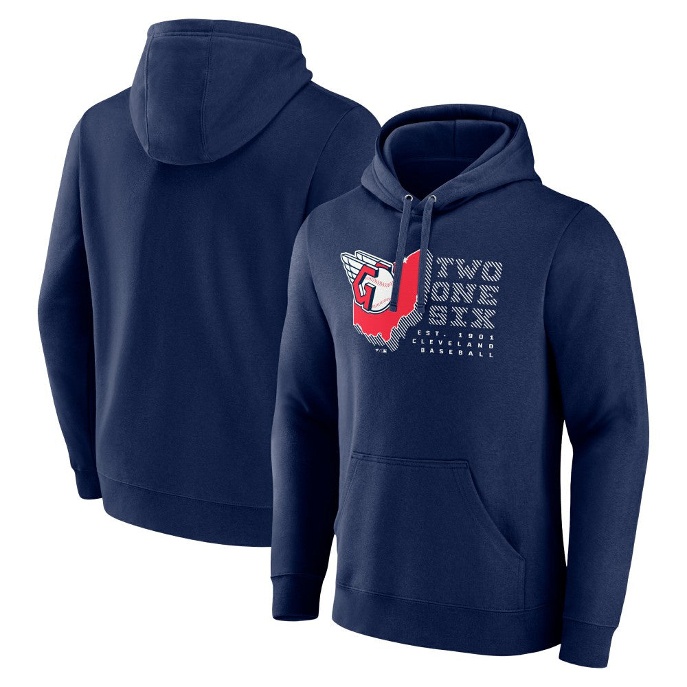 Cleveland Guardians Two One Six Pullover Hoodie Lifestyle