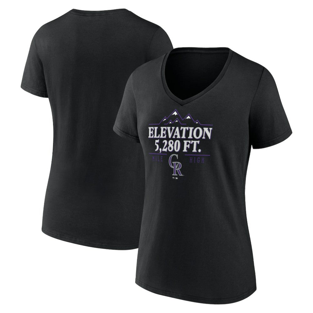 Colorado Rockies Women's Elevation V-Neck T-Shirt Near Me
