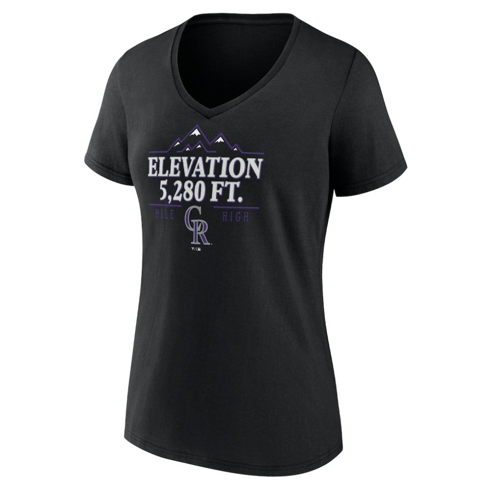 Colorado Rockies Women's Elevation V-Neck T-Shirt Near Me