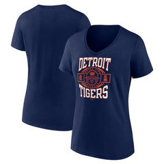 Detroit Tigers Women's Motor City Baseball V-Neck T-Shirt Near Me