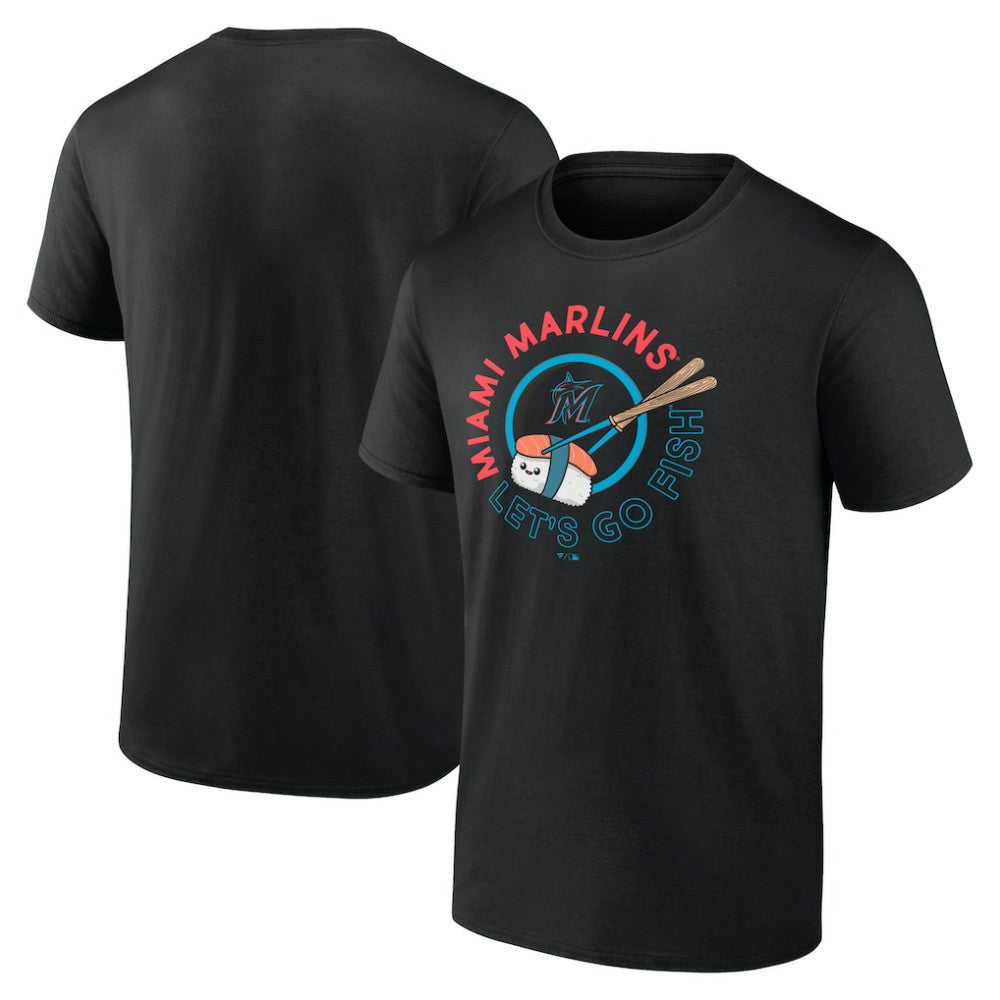 Miami Marlins Let's Go Fish T-Shirt Sale