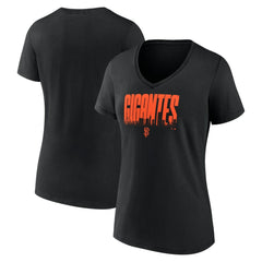 San Francisco Giants Women's Gigantes V-Neck T-Shirt for sale