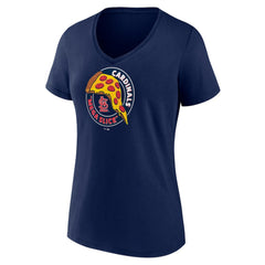 St. Louis Cardinals Women's Mega Slice V-Neck T-Shirt Lifestyle