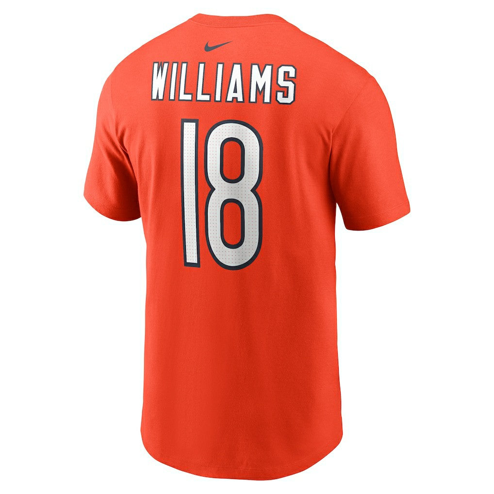 Caleb Williams Chicago Bears Name & Number T-Shirt Orange - Nike