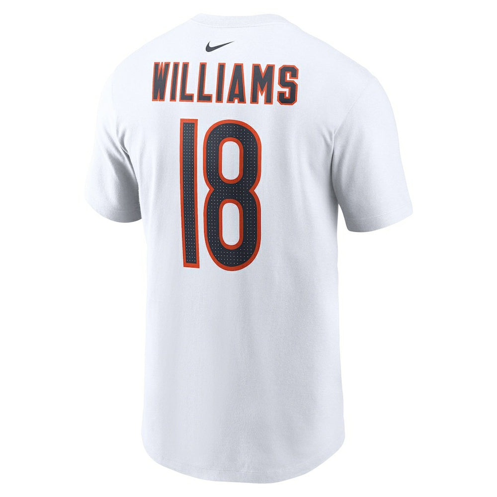 Caleb Williams Chicago Bears Name & Number T-Shirt White - Nike